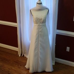 Morilee white gown